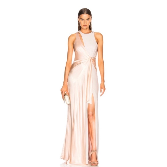 Cinq a Sept Clemence Gown Blush - Picture 1 of 5